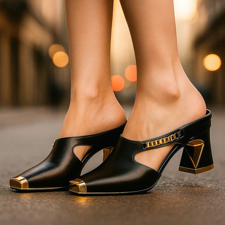 Léa | Escarpins Chic à Talon Sculpté