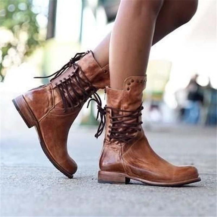 BREE™ | Bottes élégantes en cuir vegan