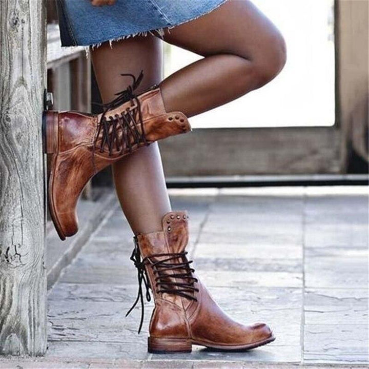 BREE™ | Bottes élégantes en cuir vegan