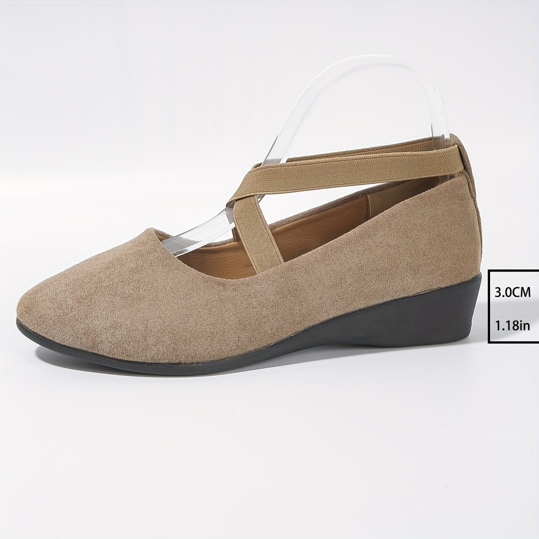 Élise® – Ballerines à brides croisées pour un confort raffiné