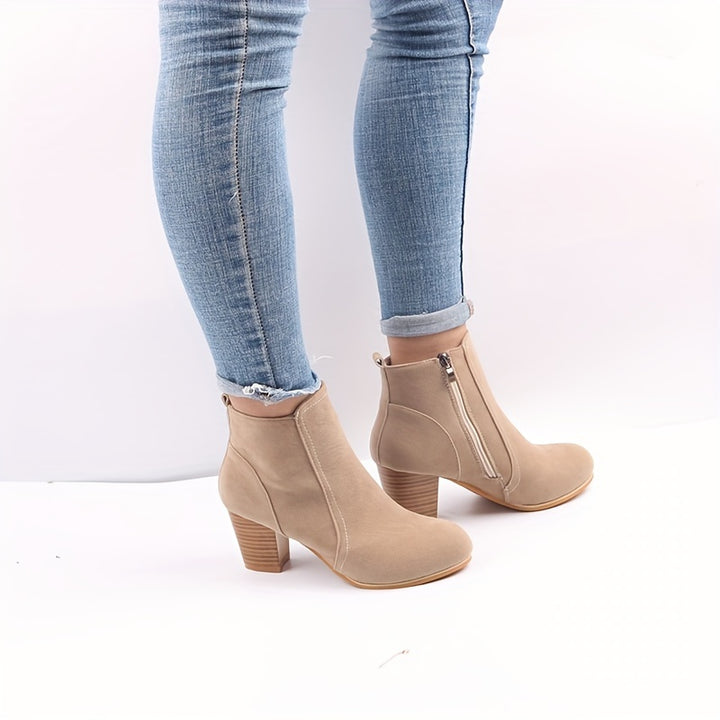 Maryline™ – Bottines à talon stable et confort longue durée
