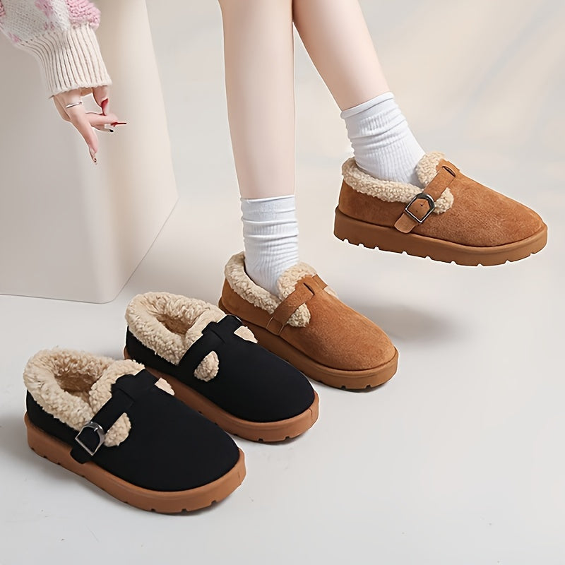 Lena | Bottines d’hiver douillettes à soutien ergonomique