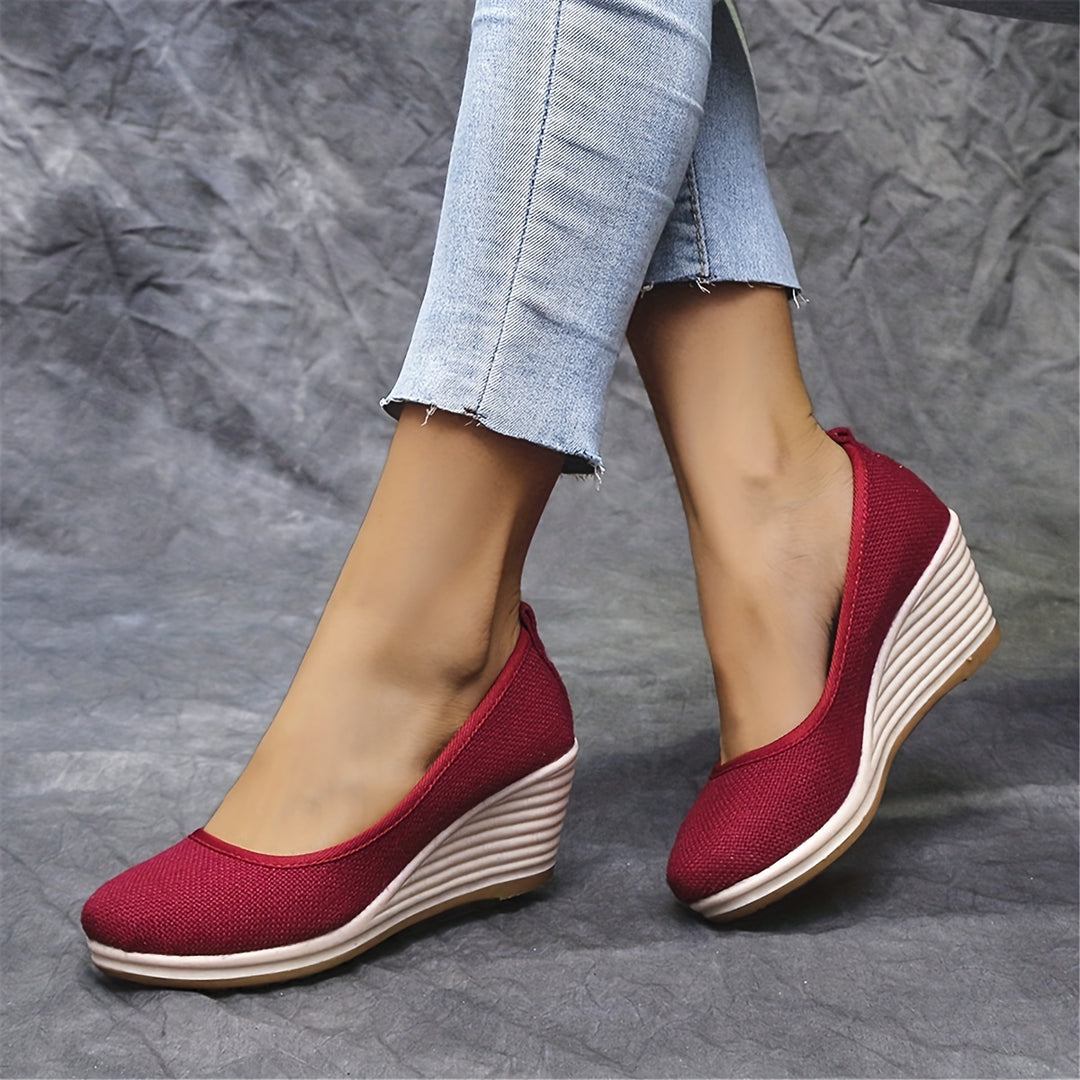 Sandrine™ – Chaussures compensées de soutien respirantes