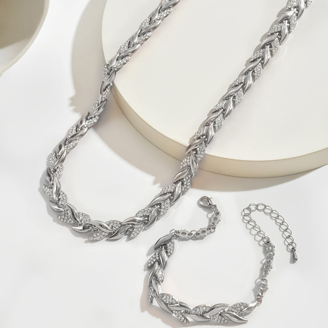 Melisande | Set Collier et Bracelet Brillant