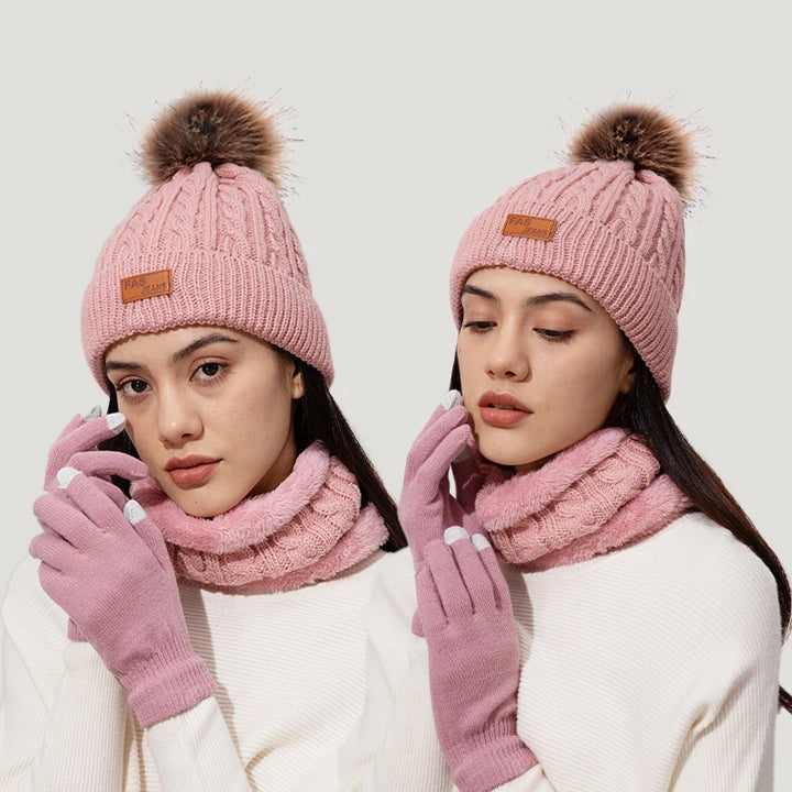 Lila | Ensemble d'Hiver Luxueux 3 pièces