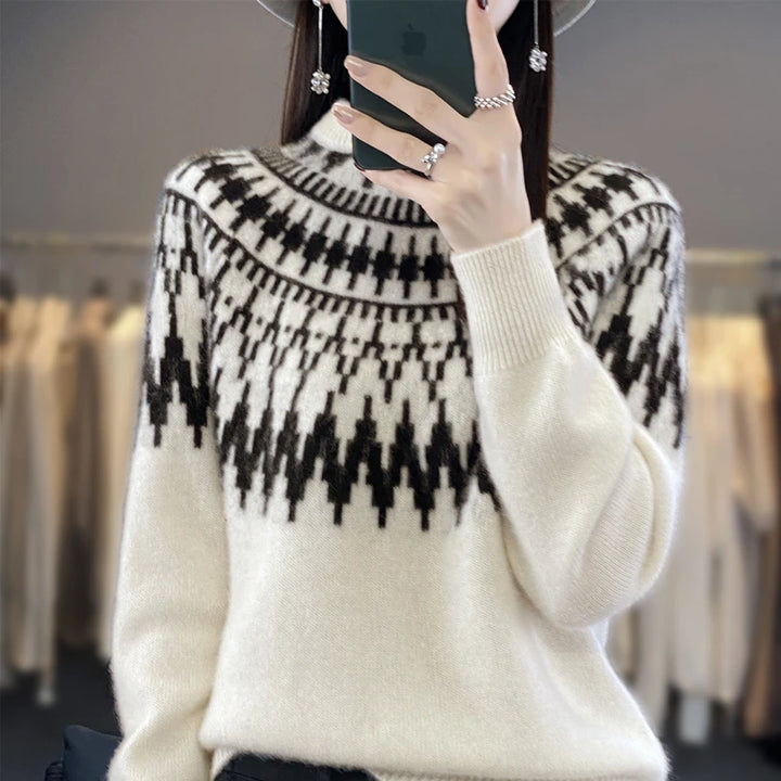 Elyse | Pull tricoté