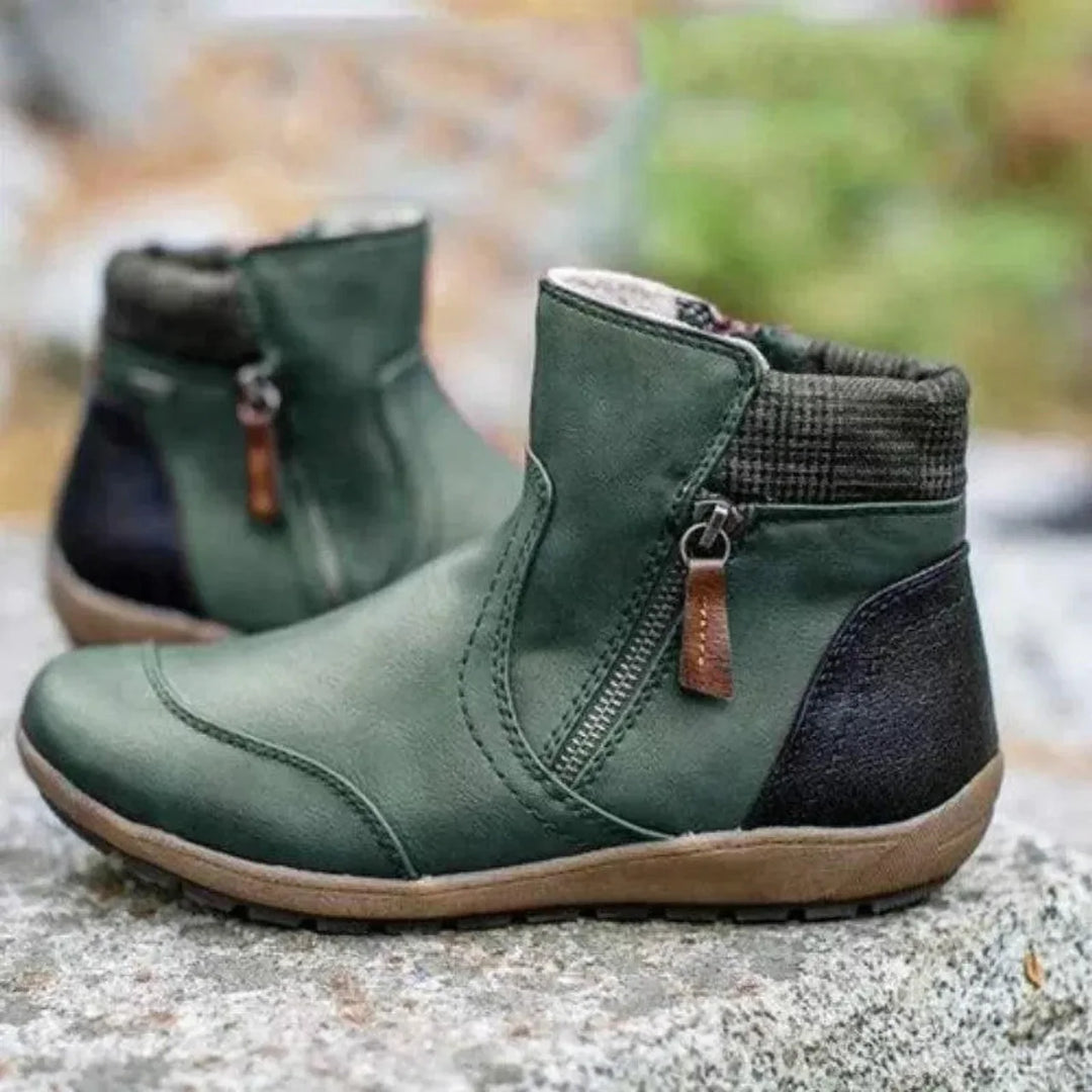 Lysiane – Bottines confort d’hiver