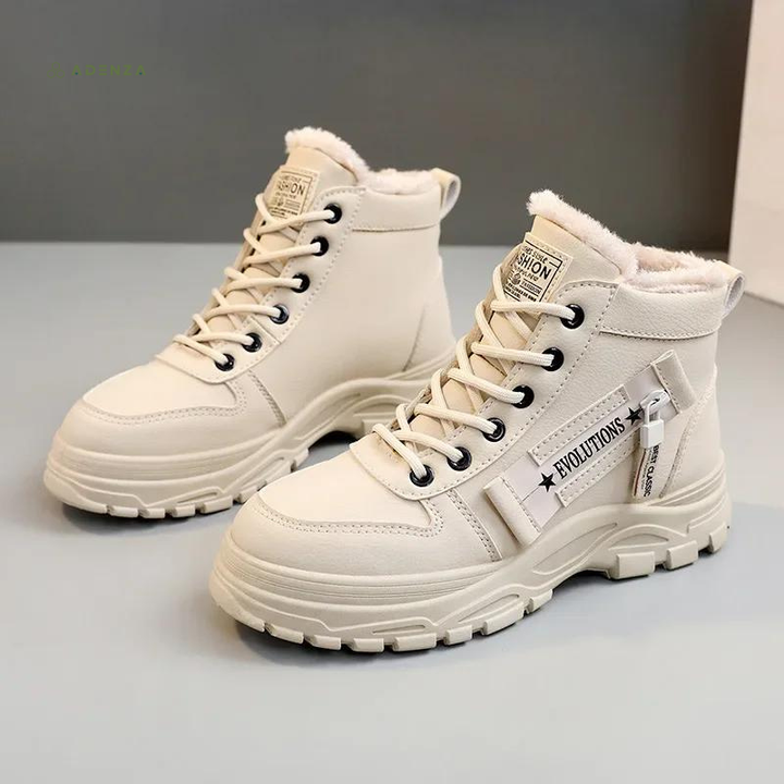 Anne | Bottes Hautes avec Doublure en Fleece