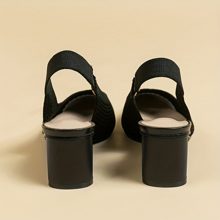 Liréa | Escarpins Slingback Maille Élégante