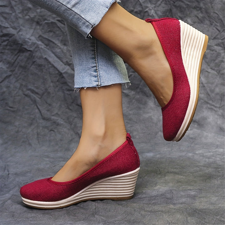 Sandrine™ – Chaussures compensées de soutien respirantes