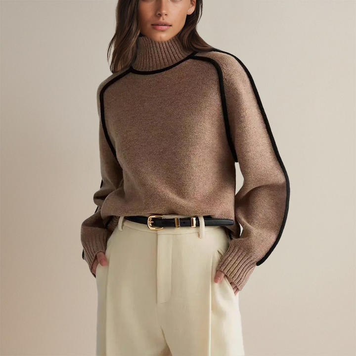 ARABÉLLE - COL ROULÉ COUTURE