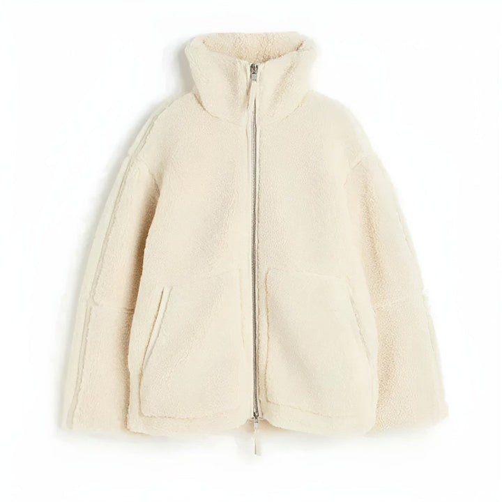 Jade | Veste en teddy fleece