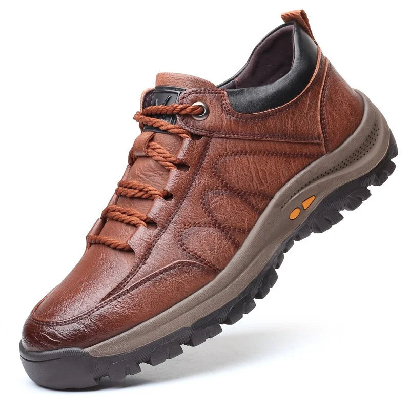 Arthur - Chaussures Casual en Cuir Brodées à la Main