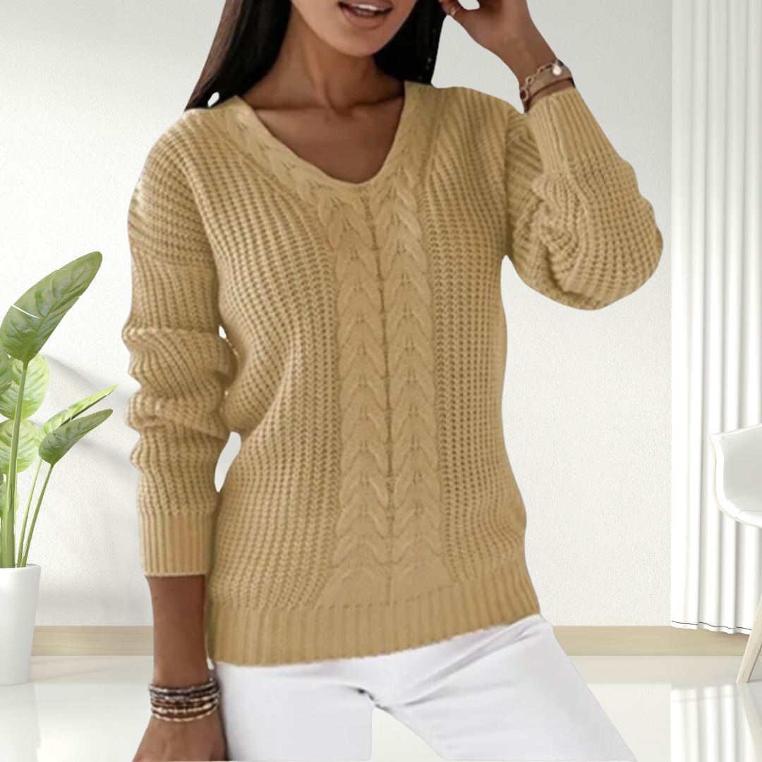 Oriana | Pull Tricoté Scandinave